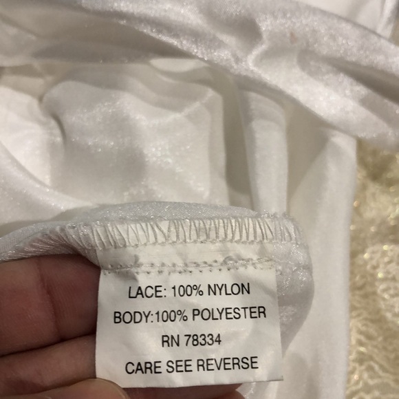 AK ANNE KLEIN Silky Satin Feel Long Robe - Picture 6 of 9